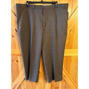 Botany 500 Men Size 46 Straight brown Heather ￼Dress Pants Nwt (4439)